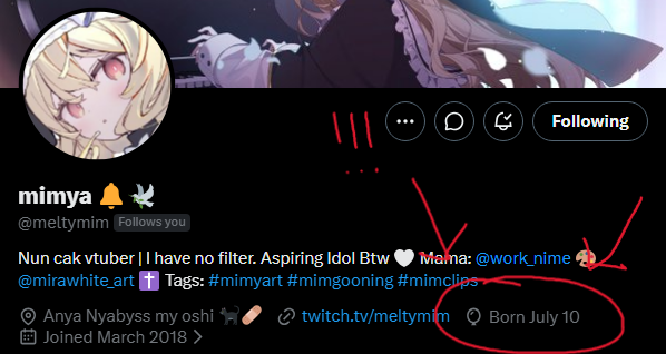 meltymimvirus's tweet photo. Happy birthday to my oshi @meltymim !!! 🥳

Everyone make sure to show her some love! https://t.co/njxdRHdXRf