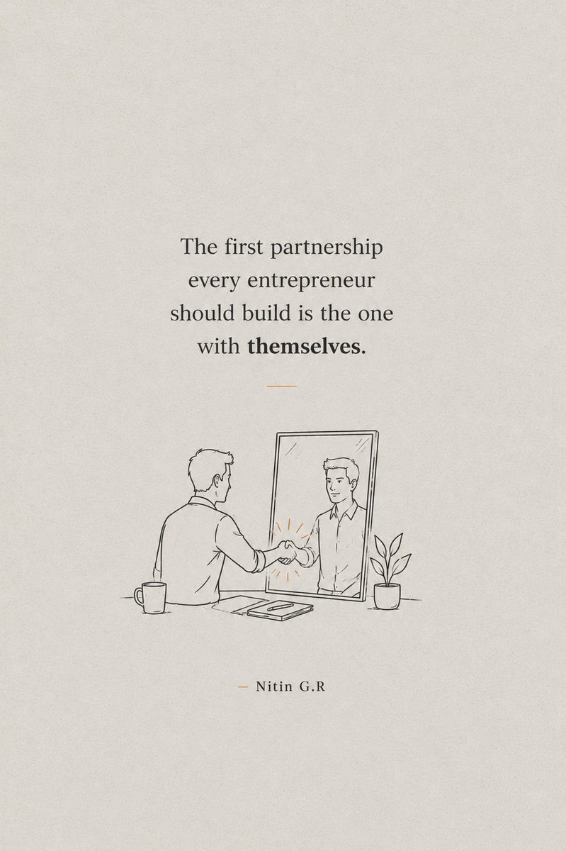 grandpitstop's tweet photo. One decision. One habit. One day at a time. That's how everything changes.
Most people wait for the perfect moment. The people who move forward simply start.
- Nitin G.R.
#Mindset #Success #Entrepreneur #Leadership #GrandPitstop https://t.co/kvqucj8UBy
