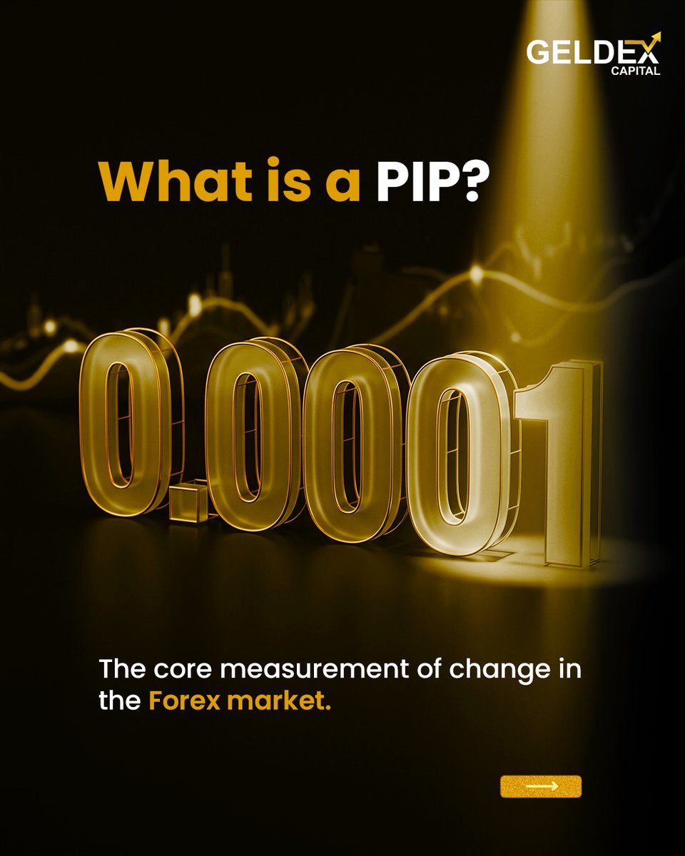 GeldexCapital's tweet photo. Ever wonder how market movements are actually measured?
Swipe through our quick guide:
🔹 What a pip actually represents
🔹 How to spot it in a standard currency quoter.
Visit https://t.co/evynkOfO2t to master the mechanics of the market.
#ForexEducation #WhatIsAPip #LearnForex https://t.co/GTi49yXry8