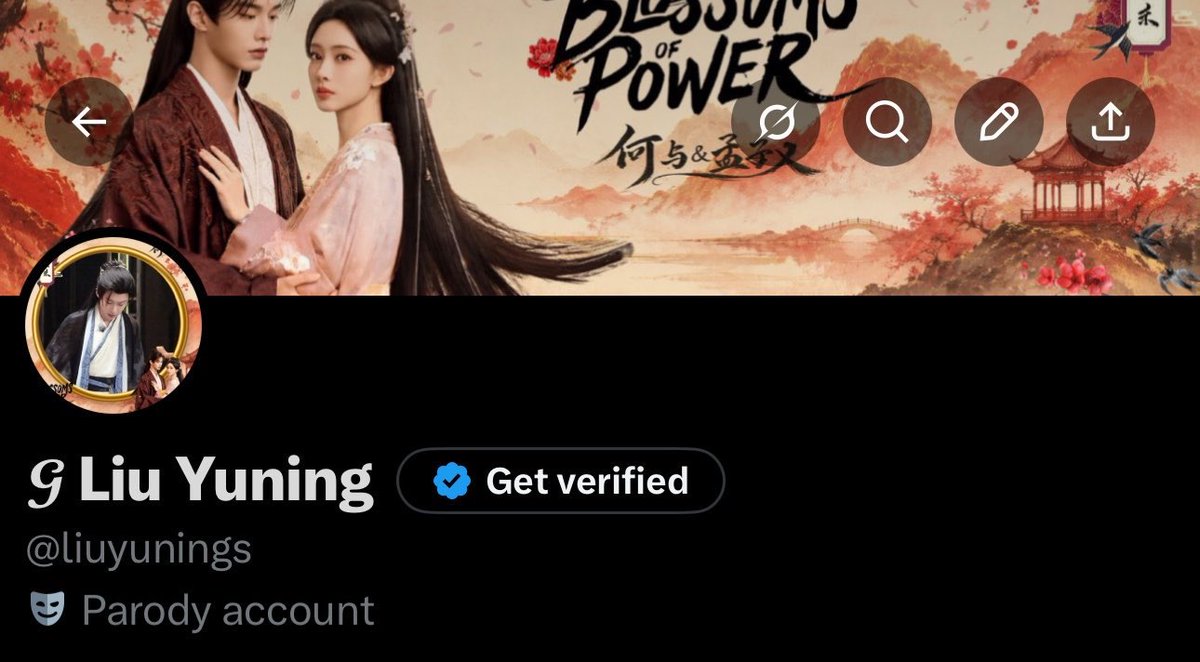 liuyunings's tweet photo. @BlossomsofPower Hope Blossom of Power become a blockbuster historical drama in this year. Shen Xi He & Xiao Yong’s is the perfect chemistry of love bridled by fate. So, let’s get gratify opportunity!
#BlossomOfPower
#BloomWithBOP
#百花杀
#HeYu #MengZiyi https://t.co/q7UCWH4SZF