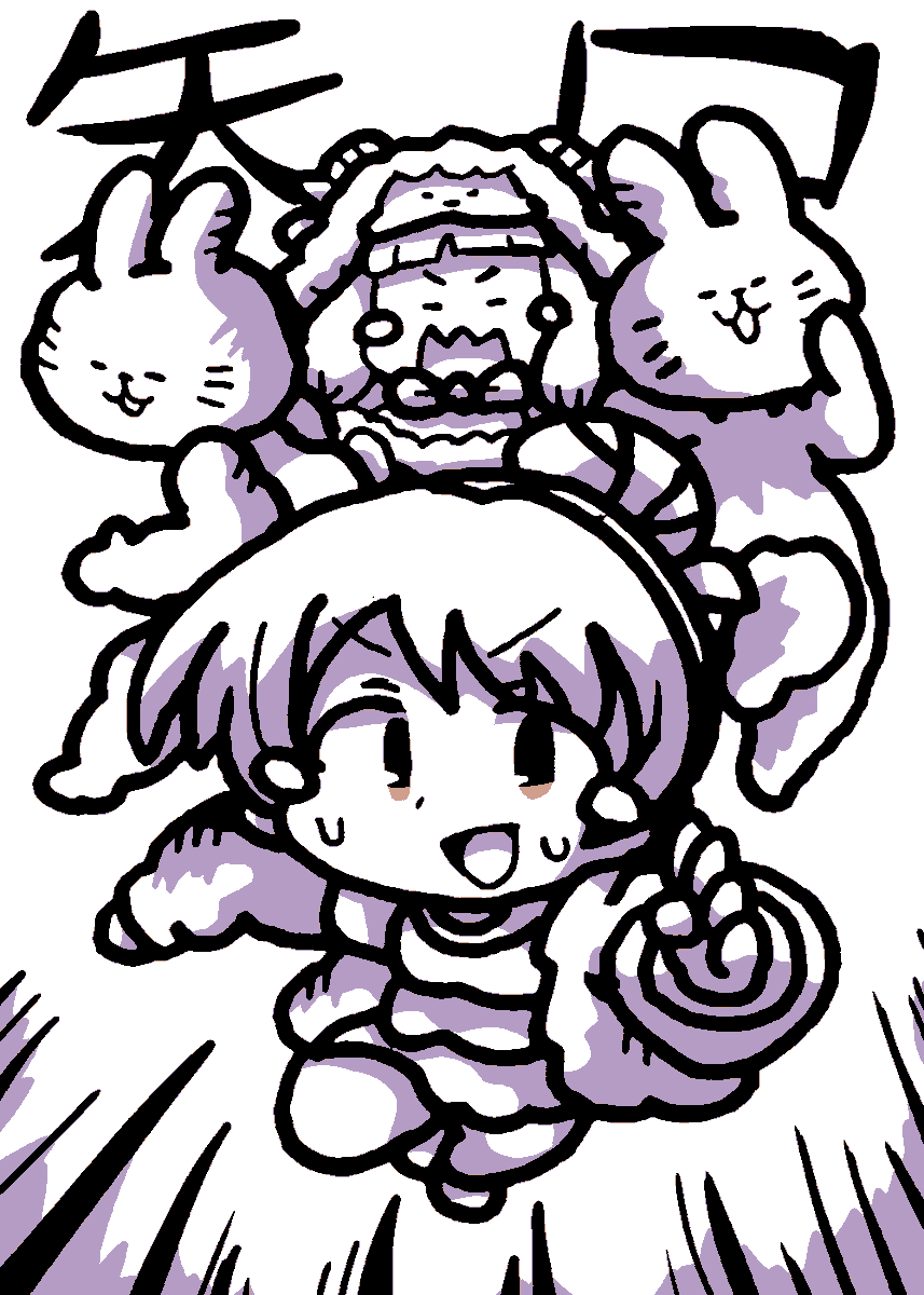 hanareyakuroha's tweet photo. はぴばデー中に矢口美羽合同に寄稿させて頂いた漫画(8P)を公開する予定なので内容思い返し描き🏃‍♀️ https://t.co/2fnJTMB6nG
