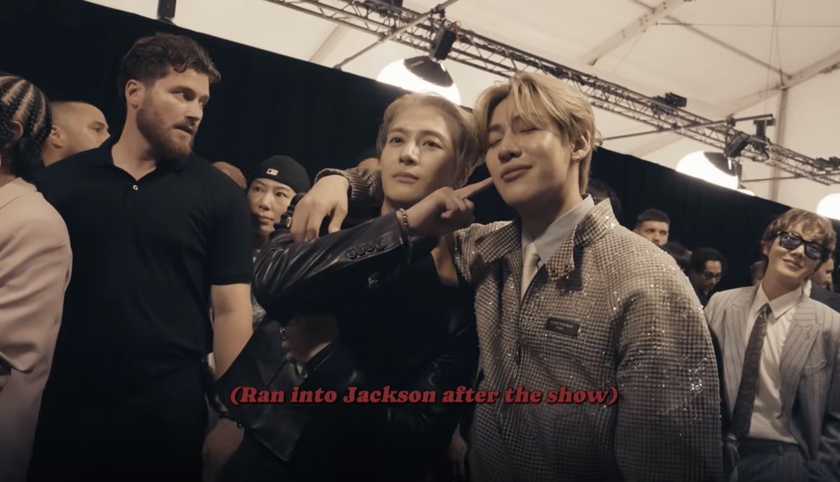 BamBamBooster's tweet photo. 260709 | BamBam Official YouTube 

Louis Vuitton Spring-Summer 2027 fashion show in Paris [Behind The Scenes]

💫 https://t.co/kvzK6EcakH

*คลิก Link เข้าชมคลิปใน YouTube กด Like คอมเม้นต์ และแชร์กันค่ะ

#BamBamxLVMenSS27
#BamBam #LVMenSS27 #LouisVuitton 
@BamBam1A @LouisVuitton https://t.co/dUiZRcrSY1