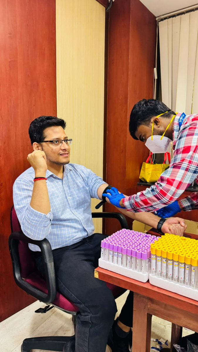 HURL_INDIA's tweet photo. Leading by example, the Dr. S.P. Mohanty, Managing Director of HURL participated in and led today's Annual Health Check-up initiative, reinforcing the organization's commitment to employee health and well-being.

The annual health check-up, conducted on 9 July 2026, witnessed enthusiastic participation from employees, reflecting HURL's strong focus on preventive healthcare and creating a healthy workplace culture.

Health is our greatest asset, and together we build a healthier HURL.

#HURL #AnnualHealthCheckup #EmployeeWellbeing #HealthyWorkplace #PreventiveHealthcare #HealthFirst #Leadership #WorkplaceWellness #हरएककामदेशकेनाम