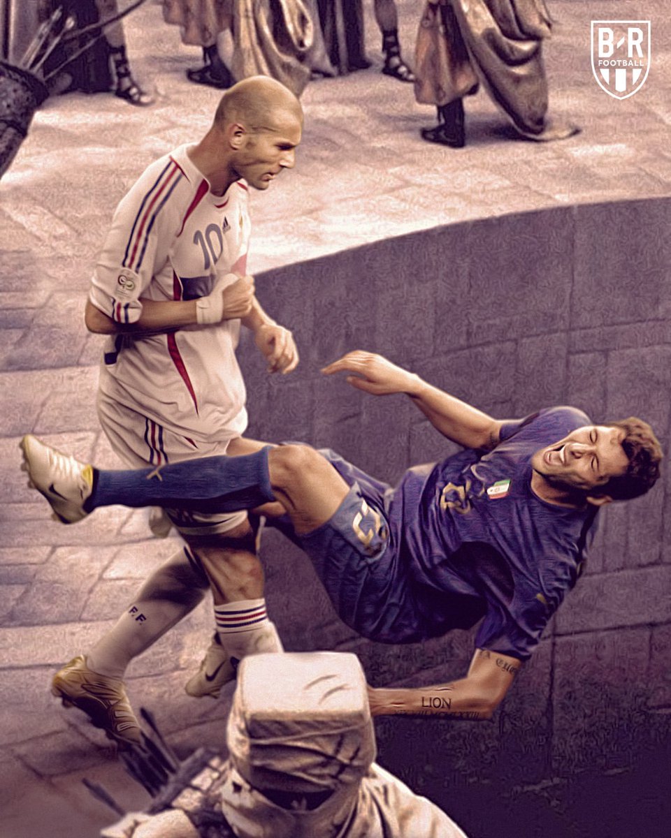 brfootball's tweet photo. 20 years since this day, Zidane did something so wild in the World Cup final it felt like it was out of a movie 🎞️ https://t.co/rIxjBcxDtT