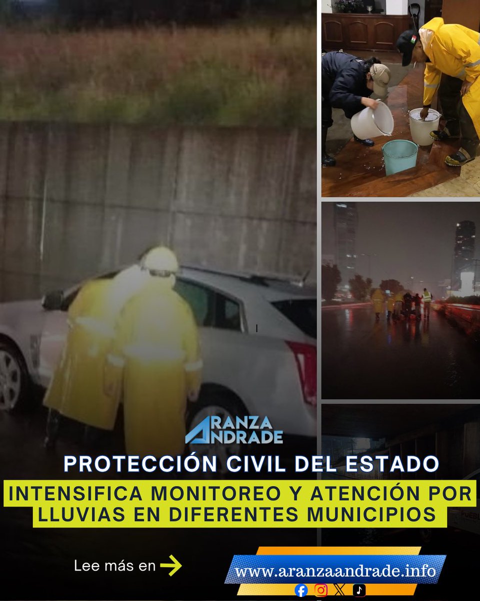 _aranzaandrade's tweet photo. 🌧️ Protección Civil del Estado intensifica monitoreo y atención por lluvias en diferentes municipios.
La Coordinación de Protección Civil atiende reportes sin registro de personas lesionadas.

https://t.co/zHpw9nDHVr https://t.co/D3JpfeMHD7