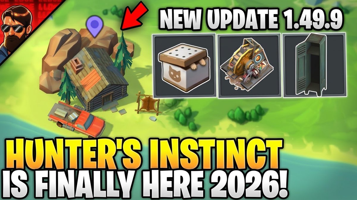LASTSTEPER2023's tweet photo. 👇🔥HUNTER'S INSTINCT IS BACK IN 2026! - NEW UPDATE 1.49.9 + NEW CHANGES! - Last Day on Earth: Survival
https://t.co/yNqs17gRs6 https://t.co/LuxQGAaV3b