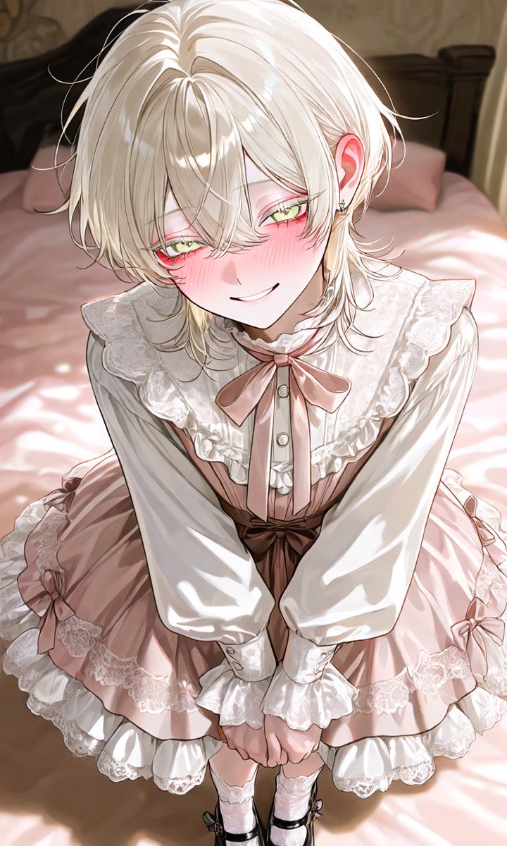 sena_moon_7's tweet photo. るーくんにお願いされて着てみたけど…
どうかな、似合ってる？ https://t.co/rJNeHdGZYj