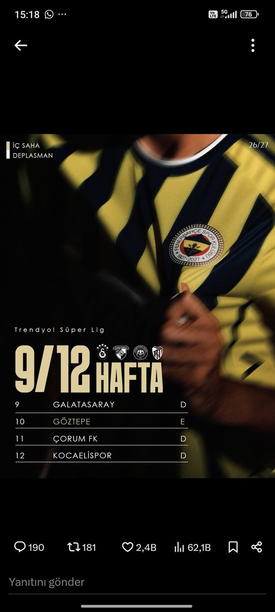 murat_fb86081's tweet photo. Yapı 6alatasaray maçını Fenerbahçemizin istediği şekilde vermiş ama karşılığında 4 maçta 3 deplasman sıkıştırmış!! Nerde görsek tanırız sizi 😎 https://t.co/4wI0nOWmH4