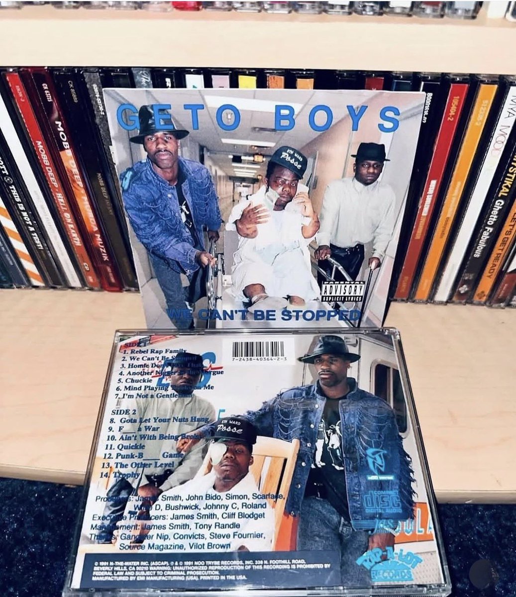 ilovehiphop_88's tweet photo. 35 year ago The Geto Boys released their third studio album We Can’t Be Stopped https://t.co/iunCWgGdgL