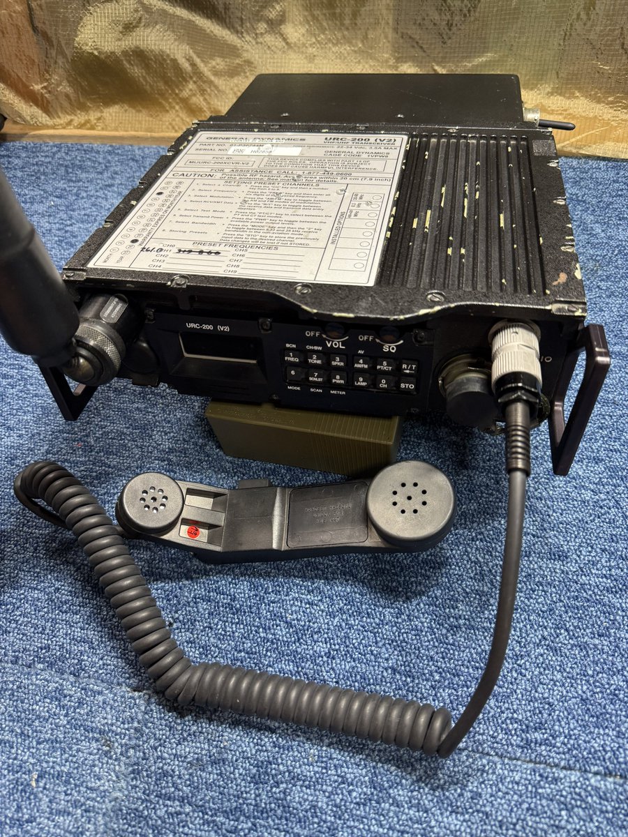 SBI_Corp's tweet photo. 【新製品情報】
General Dynamics URC-200(V2) 特小対応化改造完！！ #札幌SGGM にて初披露！！

さようなら無可動実物くん、こんにちは実可動実物！！（正確には可動はしていない）
世界で唯一の特小対応化URC-200が完成しました！！
国内でも希少な機種この個体以外は見たことはありません。
#札幌SGGM にて初披露の予定ではございますが、価格等でご興味がある方はDMにてご連絡ください！！
ウチは金さえいただければ誰にでも……＾＾