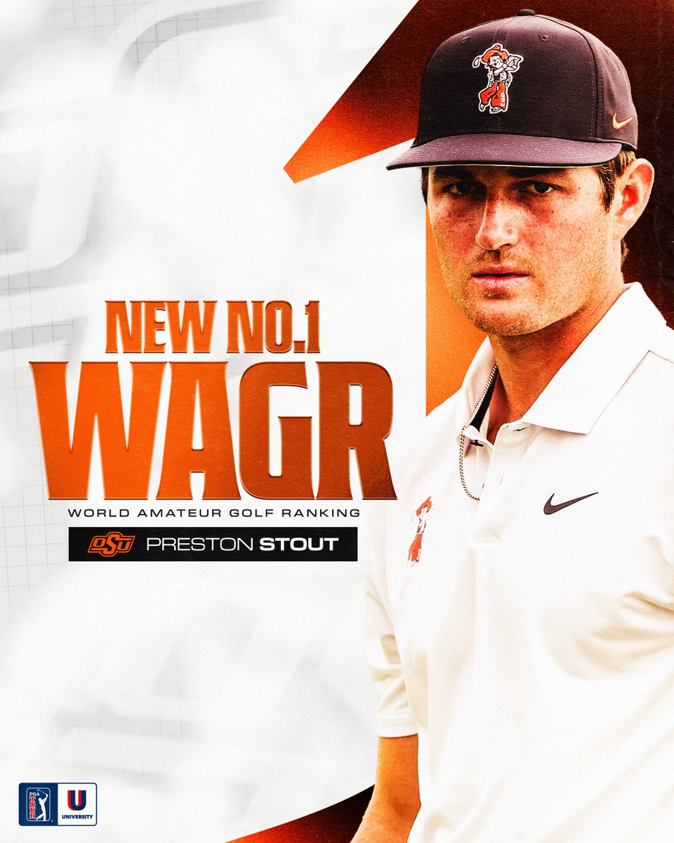PGATOURU's tweet photo. Now on the tee ...

@OSUCowboyGolf's Preston Stout will be making his 5th PGA TOUR start today @ISCOChamp – this time as the No. 1 Amateur in the world. https://t.co/Nzhd2F6Ufd