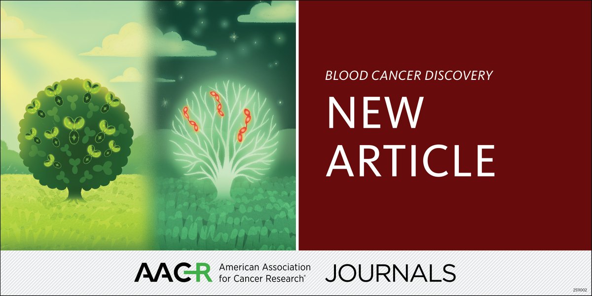 BCD_AACR's tweet photo. Now online: Genetic Mutation and Epigenetic Silencing Drive Antigen-Negative Relapse in CD7 CAR-T Treated T-cell Lymphoid Malignancies https://t.co/ZfsSNNGK0B https://t.co/iMQByNOO0u