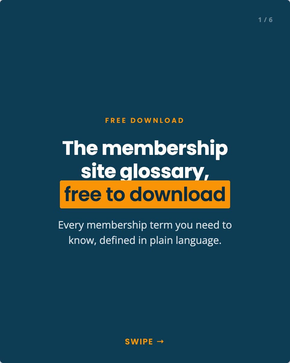 pmproplugin's tweet photo. Free download: the Membership Site Glossary. Every membership term you run into (membership level, drip content, churn, and more), defined in plain language and tied to how it works in Paid Memberships Pro.

https://t.co/SvEwrBHmEx https://t.co/WdrjPBFUDm
