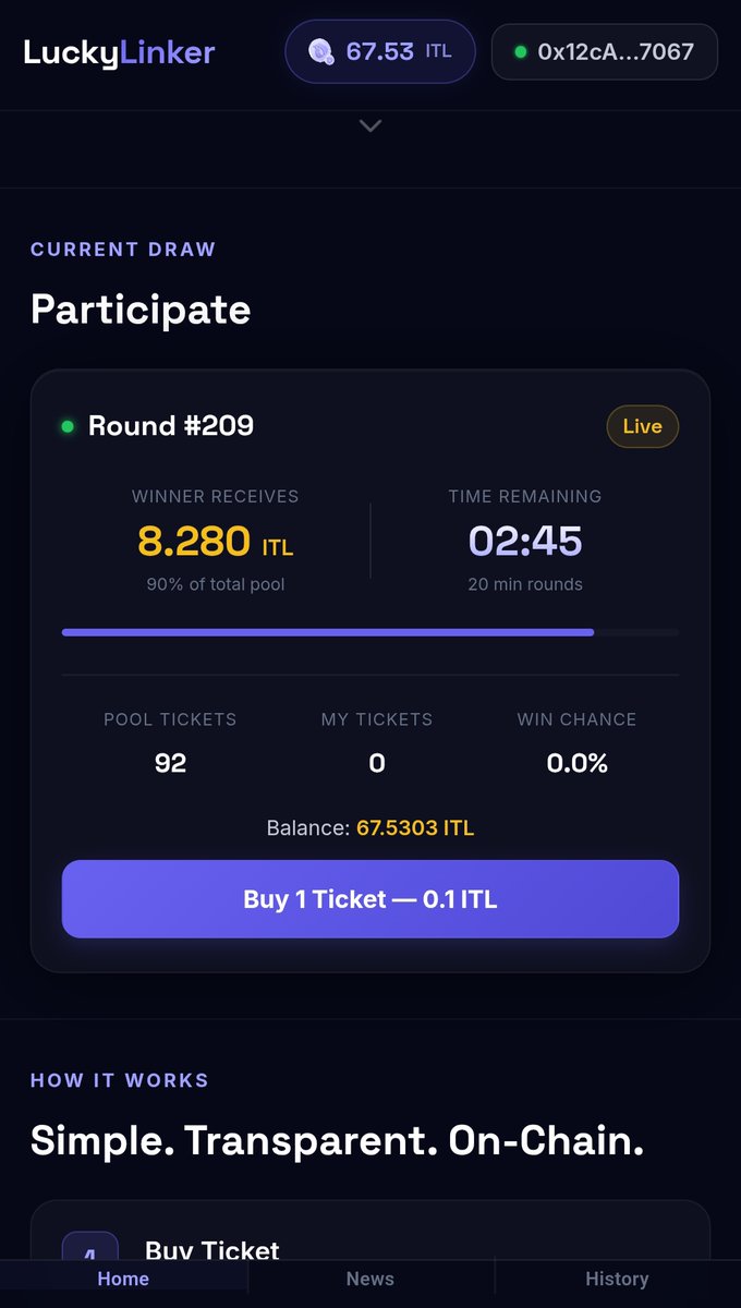 Nam16041999's tweet photo. 🎰 LuckyLinker is now live on the InterLink Seoul Private Mainnet! 🚀
One of the first dApps to launch within the InterLink ecosystem, LuckyLinker introduces a new on-chain experience where users can participate using ITL. Simply open your ITLX Wallet, head to the DApp section, and explore LuckyLinker today.
This is only the beginning. As more dApps continue to launch on the Private Mainnet, the InterLink ecosystem will expand with more real-world utilities, innovation, and opportunities for the global community. 🌐✨ 
#InterLink #ITLG #ITL #InterLinkSeoulPrivateMainnet