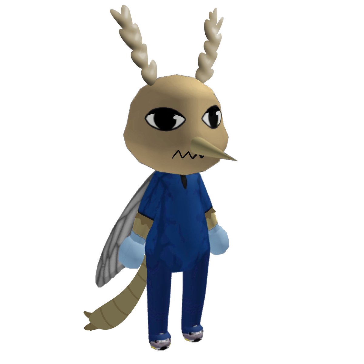 Off_BrandBeetle's tweet photo. Hi who likes my Animal Hospital oc concept they’re a phlebotomist mosquito I know so hilarious and humorous https://t.co/mU60SYwoZM