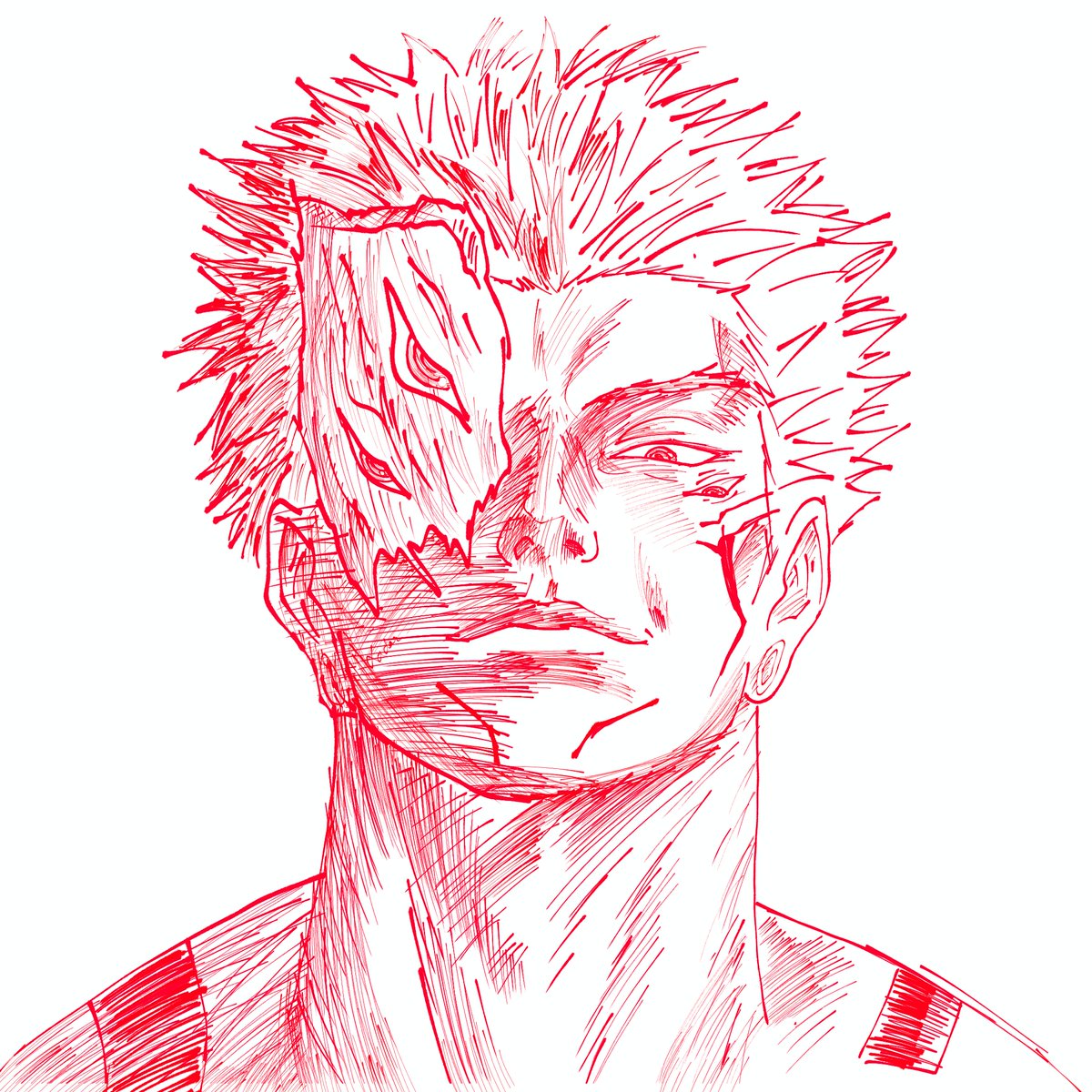 xadarrb_'s tweet photo. Ryomen Sukuna sketch 

#jjk #sukuna #itadoriyuji https://t.co/o4TV9HUXxV