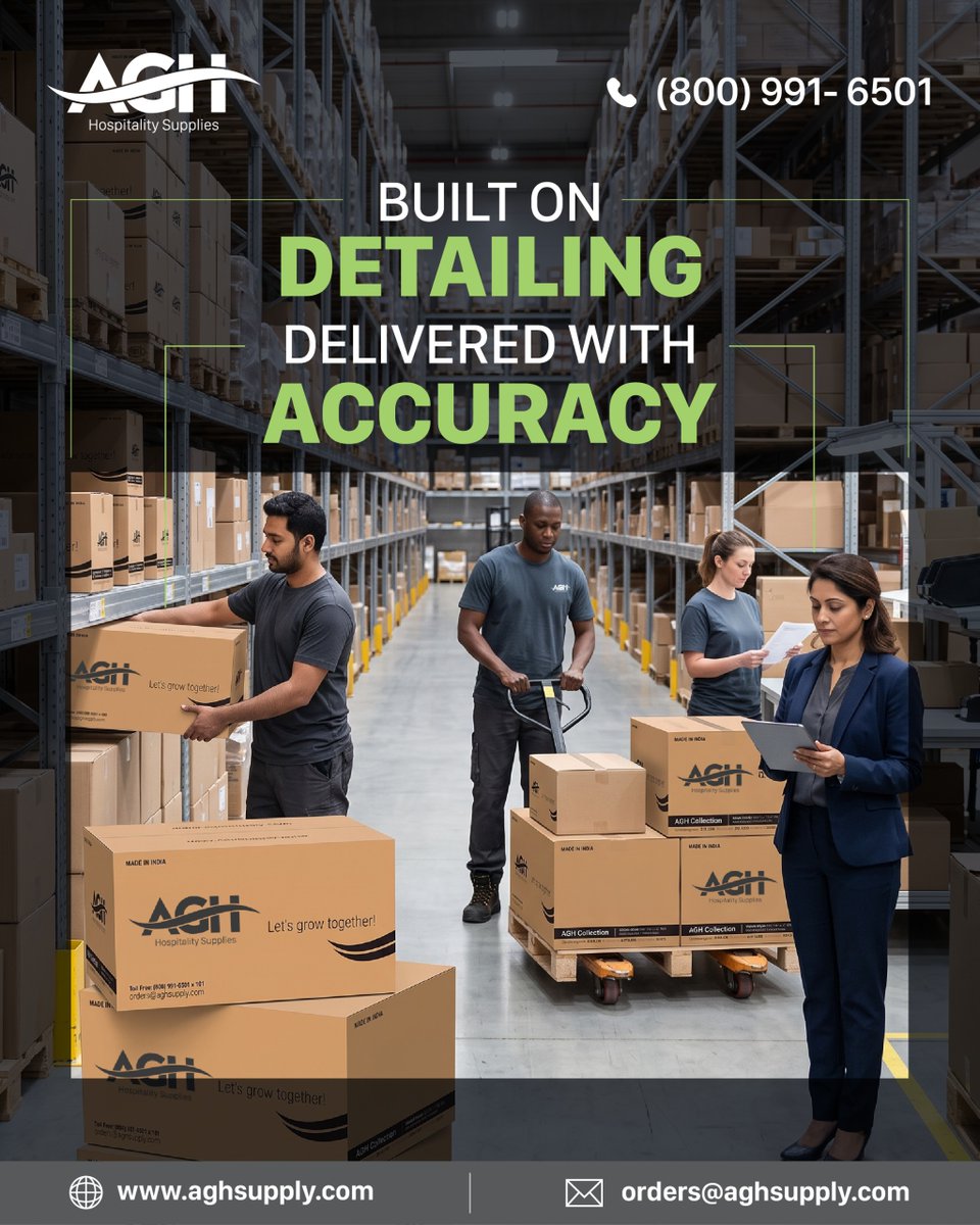 agh_supply's tweet photo. At AGH, detailing has never been an extra step. 
It has always been part of the standard.

#aghhospitalitysupplies #teamwork #aghsupply #HospitalitySupplies #10yearsofagh https://t.co/91m4INLb1i