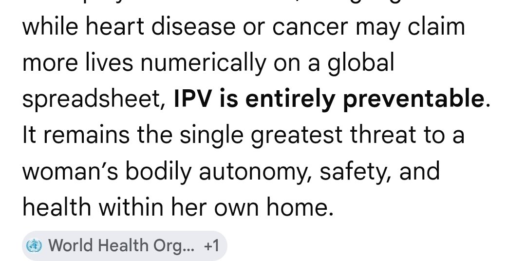 Kemariemoss's tweet photo. @JamesFukuto @PhilMitchell83 Thanks for that! IPV is the leading cause of preventable death. That's what it was. https://t.co/efjdNjq0YJ