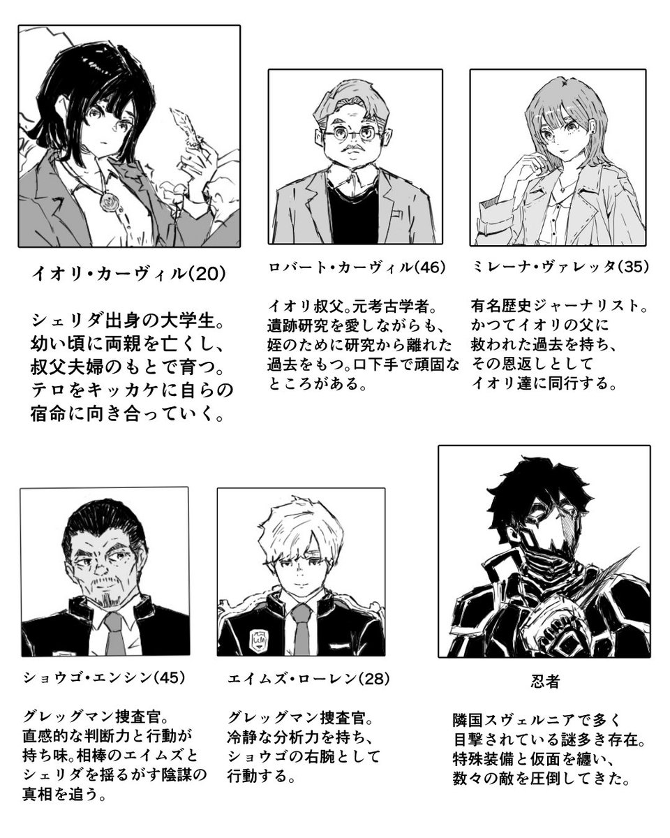 TADANOneko7's tweet photo. イグザクロニクル
〜失われた大陸と伝説の秘宝〜

カクヨム　
https://t.co/Yeh8C1Nl1F

#カクヨム　#イラスト https://t.co/SSADpuJnok