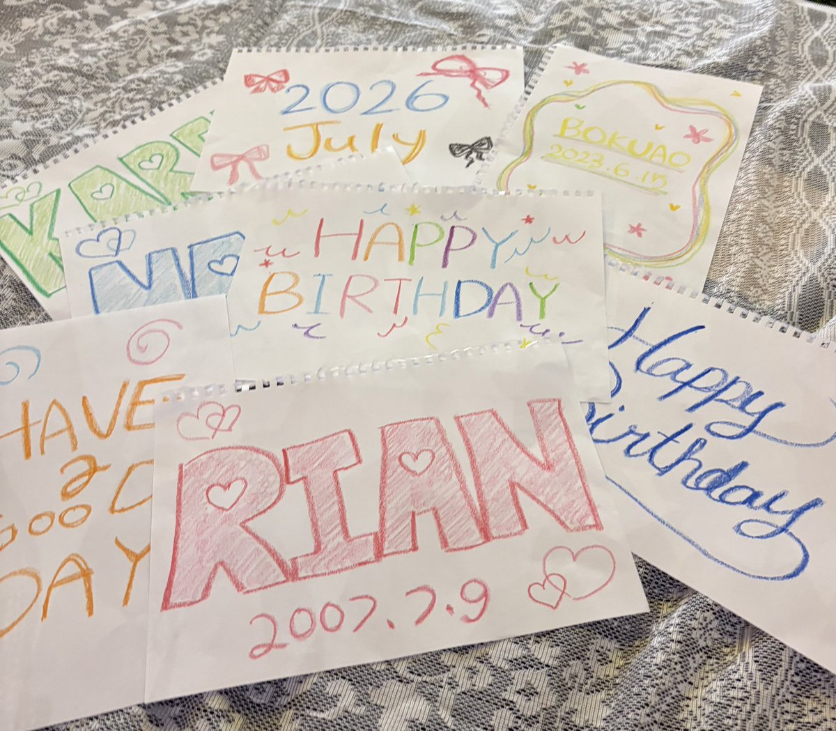 Rianchan0709's tweet photo. だいすきな子お誕生日おめでとう🎂 https://t.co/0Kj5yxB1cF