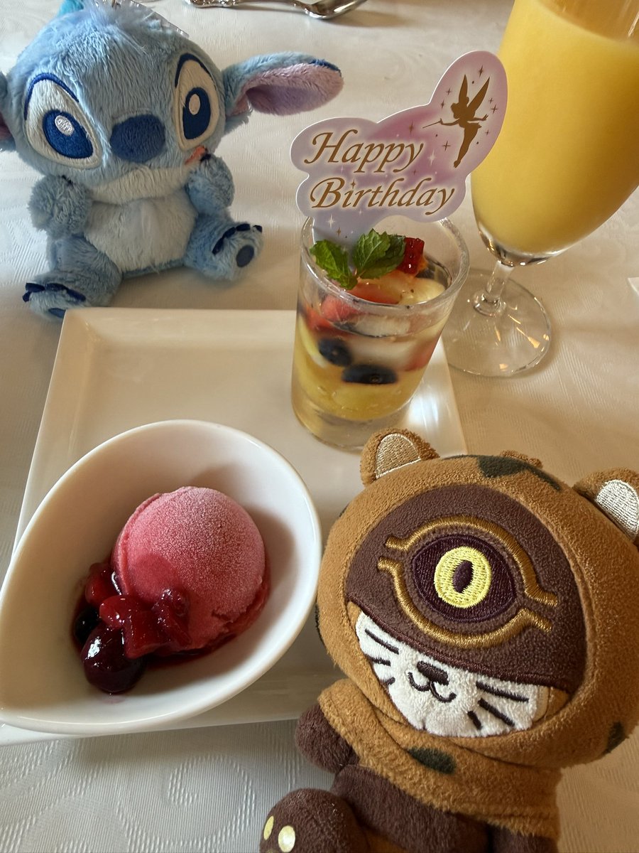 69identity70's tweet photo. 誕生日なので、夢の国🏰にインパしてきた✌️🐯🦉
明日からまたランクマ、マルチ、28、手記楽しむぞー！！ https://t.co/dukBzQ9koJ