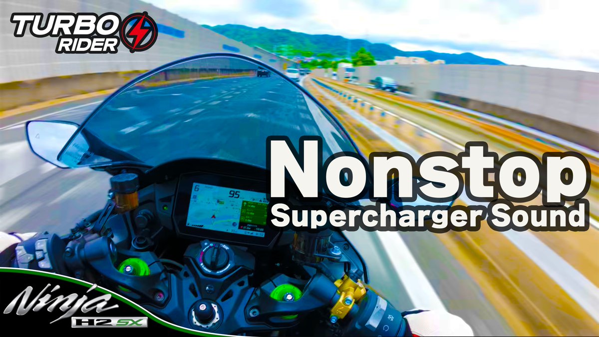 TURBORIDERJAPAN's tweet photo. ⚡New Video⚡
Ninja H2 SX - Nonstop Supercharger Sound on the Way to a Bike Festival - ASMR [4K/60] POV
https://t.co/G8Vefx1XH5
#motovlog
#ninjah2sx
#superchager https://t.co/vKA1WNUxeT