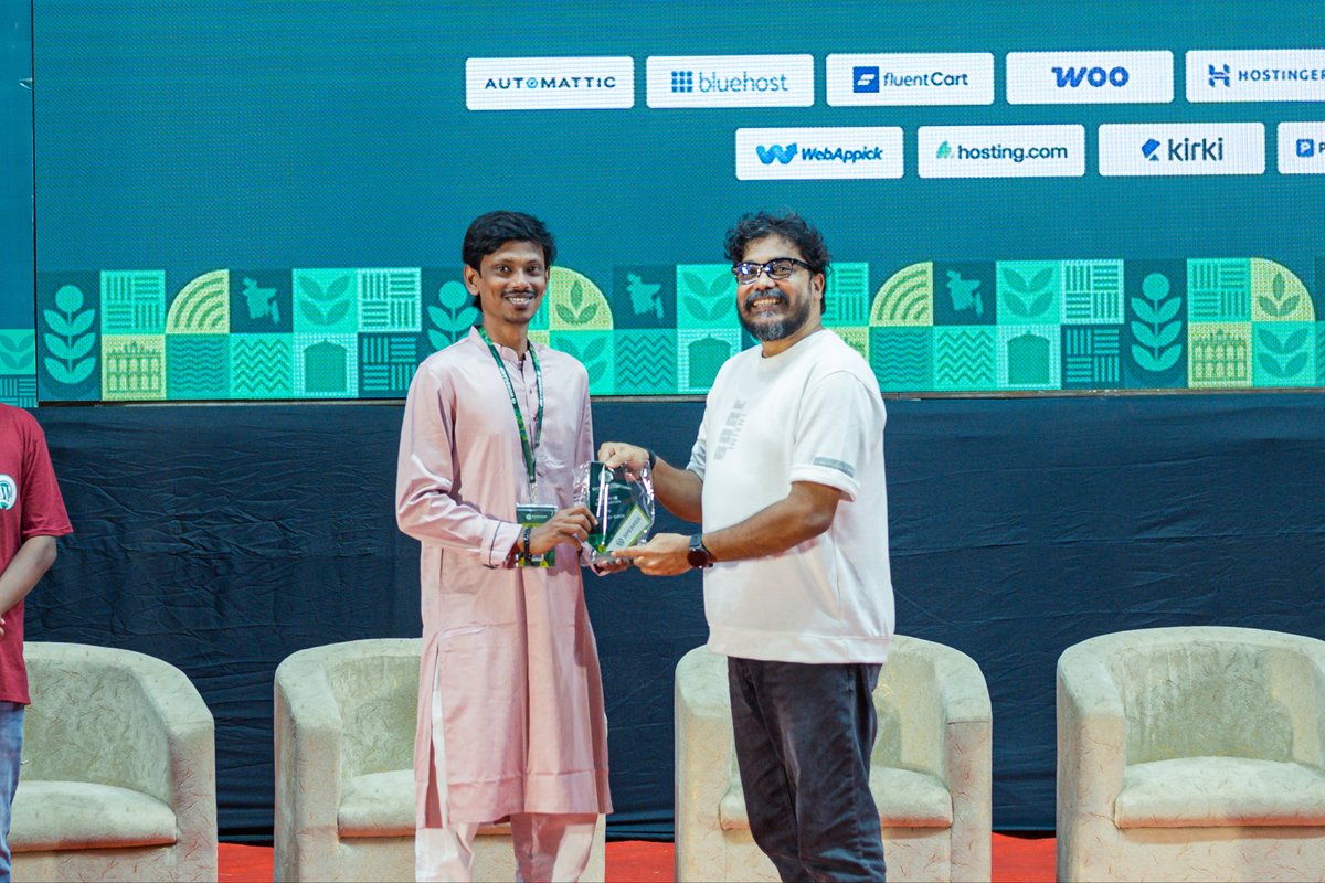 MasMuntasir's tweet photo. Spoke at my first WordCamp this year 🎤
@WCRajshahi 2026. A bilingual session on connecting Claude AI to WordPress with MCP.
Walked in with the confidence of a man who rehearsed. Walked out having discovered new sweat glands. 🧵👇 https://t.co/6V2JCdzJNz