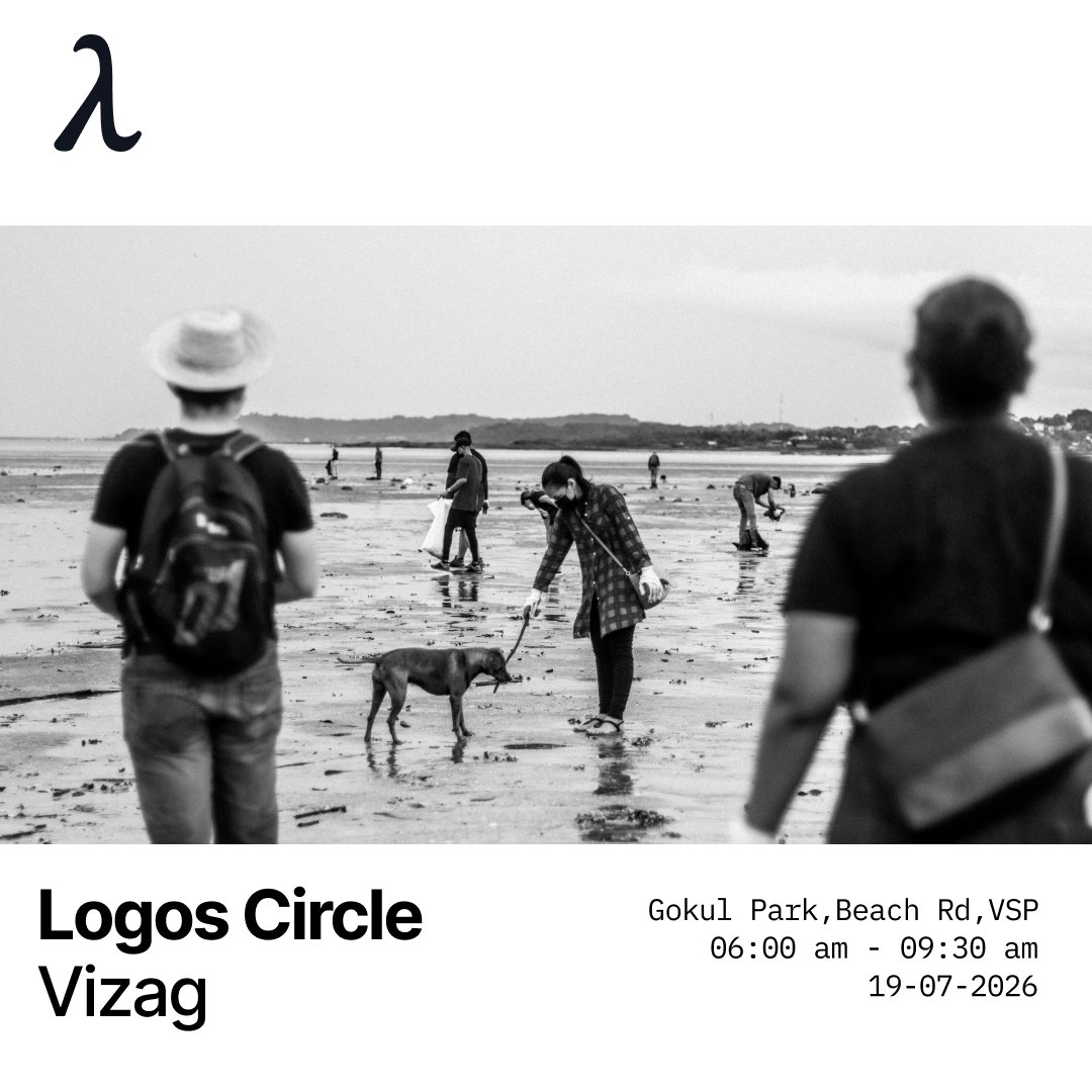 Saikumar_X's tweet photo. Logos Circle Vizag #2 is here!
This time, we're moving from discussions to action.

Join us for a Beach cleanup+palstic awareness drive in Vizag as we take on our first winnable issue together. 🌍
📅 19 July
📍 Gokul Park,Visakhapatnam
Register below

#LogosCircle #Vizag #Beach https://t.co/CbkAdnVeT5