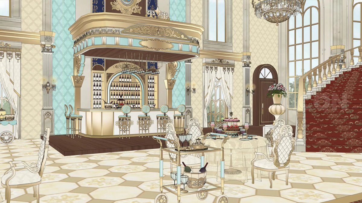 khi3D's tweet photo. 와인바, 테라스, 각종 파티음식, 악기들이 포함된 연회장입니다. 
알현실 느낌을 섞어 디자인되어 다양한 연출이 가능합니다.
이벤트종료 약 2시간 남았습니다.📣 https://t.co/cRgXya5CCL
