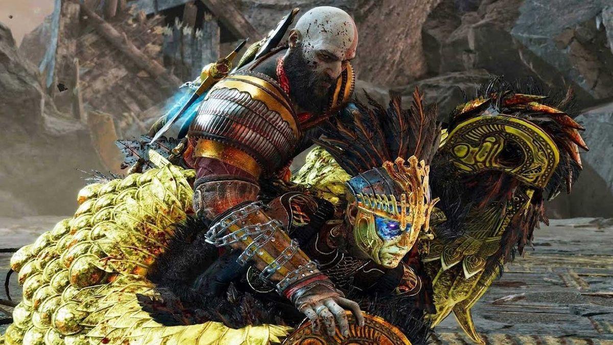 gamingbible's tweet photo. God of War Ragnarok madlad player completes game on hard mode without using any XP https://t.co/D1rCdsRWQW https://t.co/bEzQ1zmtXw