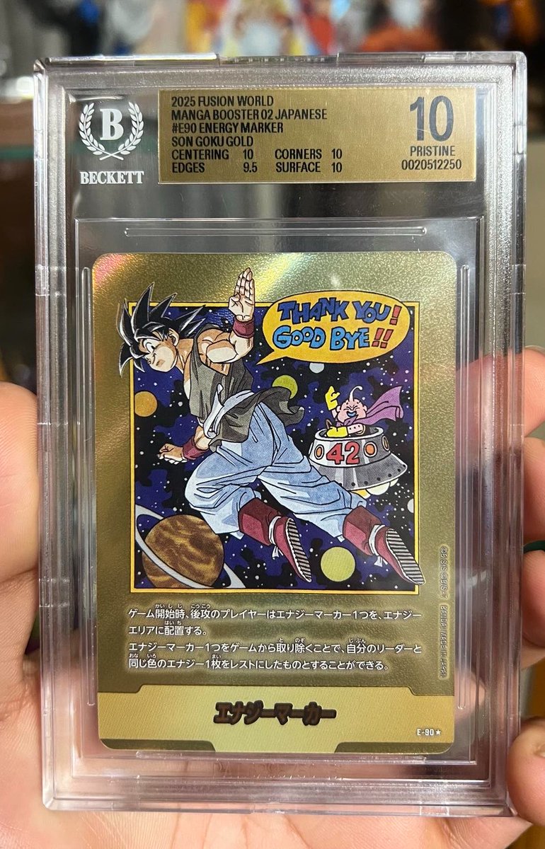 enzo_tcg's tweet photo. 📤 BGS 10 | E-90 - Energy Marker (Gold)

Summer dips are being bought. Time to finish my Japanese Full set https://t.co/bU4sdQqxvp