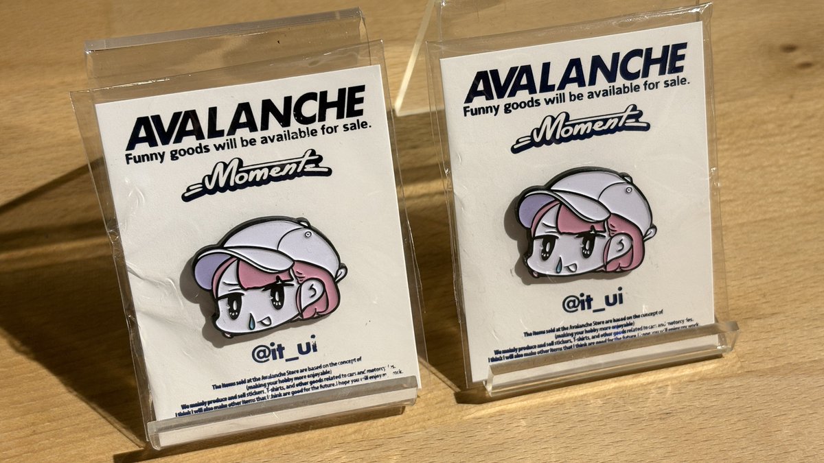 今回も沢山送らせて頂きました！ ピンバッジはこちらの納品で在庫0の