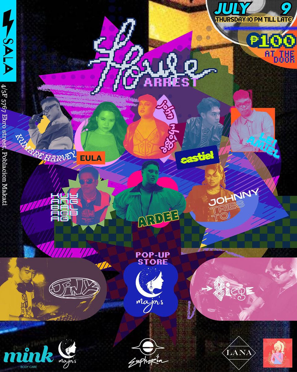 majorsshop's tweet photo. YUHOO!! WE ARE SO BACK!! ๐๐ป
We're dropping new items tonight, July 9 (Thursday), on House Arrest ๐ at Electric Sala!! โก https://t.co/8ifPZobWMi
