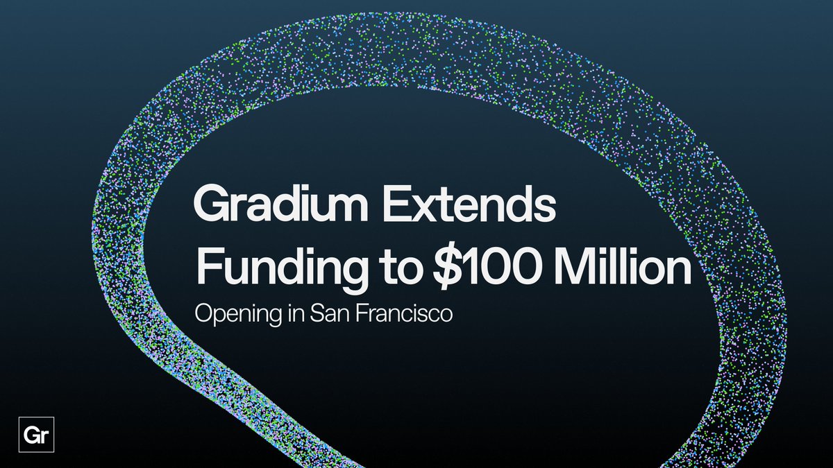 Gradium tweet media