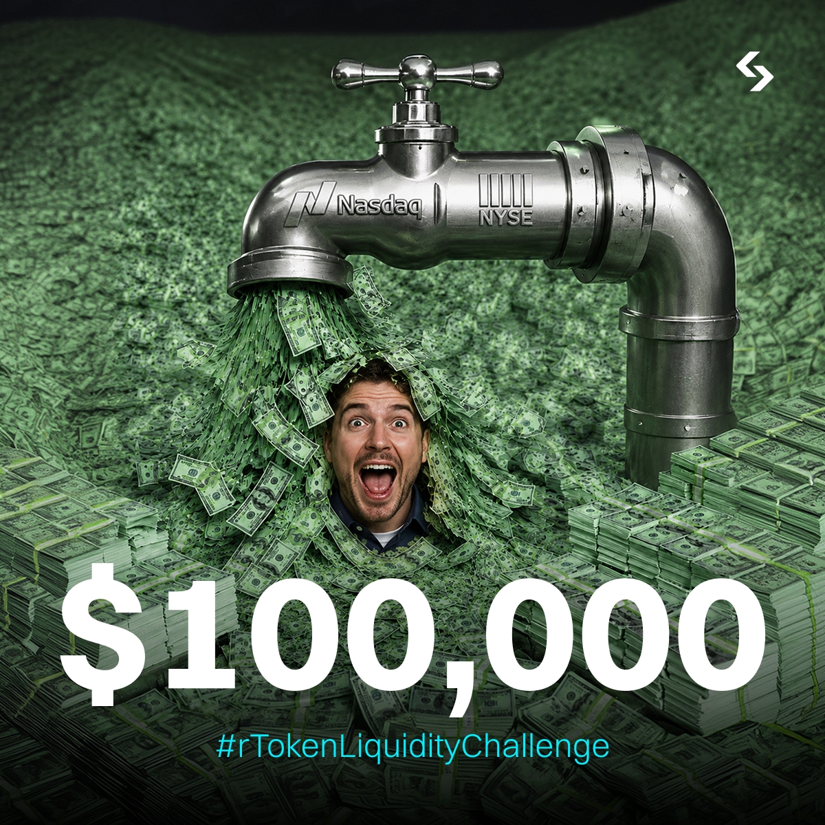 Bitget_TradFi's tweet photo. If we say Bitget rToken has the best tokenized stock liquidity. Don’t trust, Verify!

Claims are easy. Real orders are harder.

We’re putting up to $100,000 per rToken order to the test, and you decide the conditions: order size, platform, and ticker.

We place the trade. You verify the liquidity.

Bonus: 100 winners will share 1,000 USDT.

#rTokenLiquidityChallenge