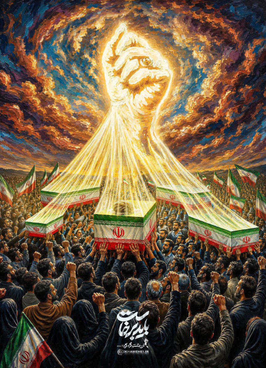 Marym_F313's tweet photo. امروز به یاد رهبر شهید، عزاداران در مشهد مقدس با مشت گره‌ کرده، پیکر آقایمان را تشییع می‌کنند
#باید_برخاست
#امت_وفادار https://t.co/vh9k4Mjzaj