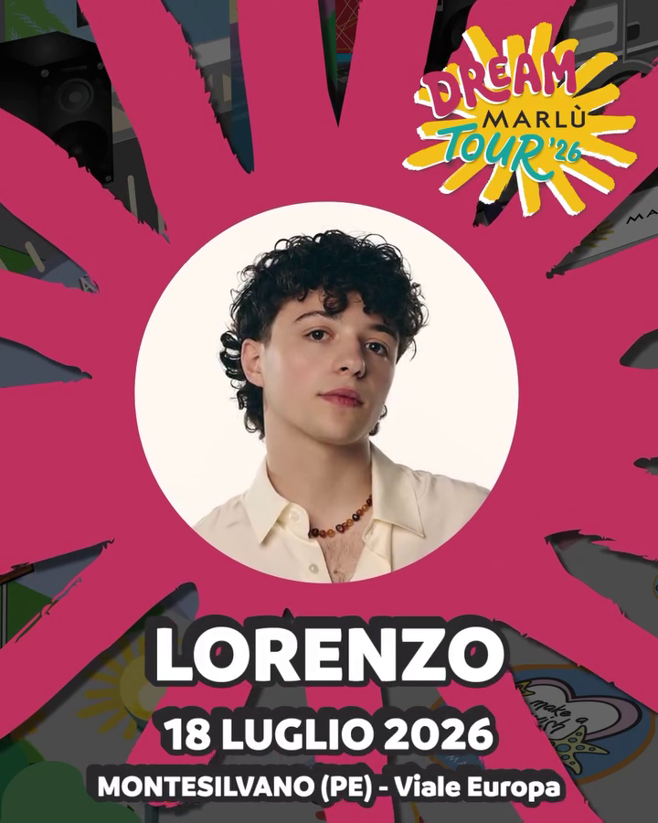 GerryAnt2026's tweet photo. #MarluDreamTour #DreamTour26 #Marlu #MarluDreamCity #Estate2026 #18luglio2026 #lorenzosalvetti #amici25
📍 Montesilvano – Piazza Europa 📅 18 luglio | Live Show 📅 19 luglio | Marlù Dreamers House Experience https://t.co/v5DMhhPMdG