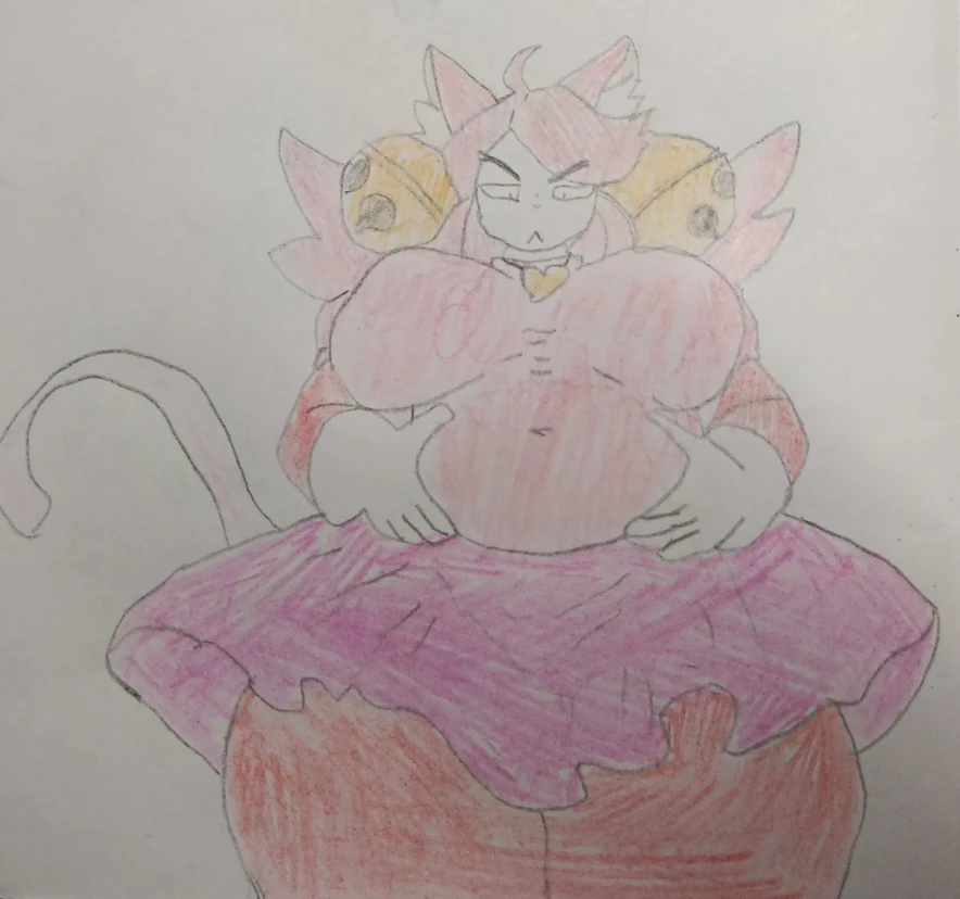 sorokfl20's tweet photo. #deltarune #madmewmew #art #drawing https://t.co/toktBiXBqo