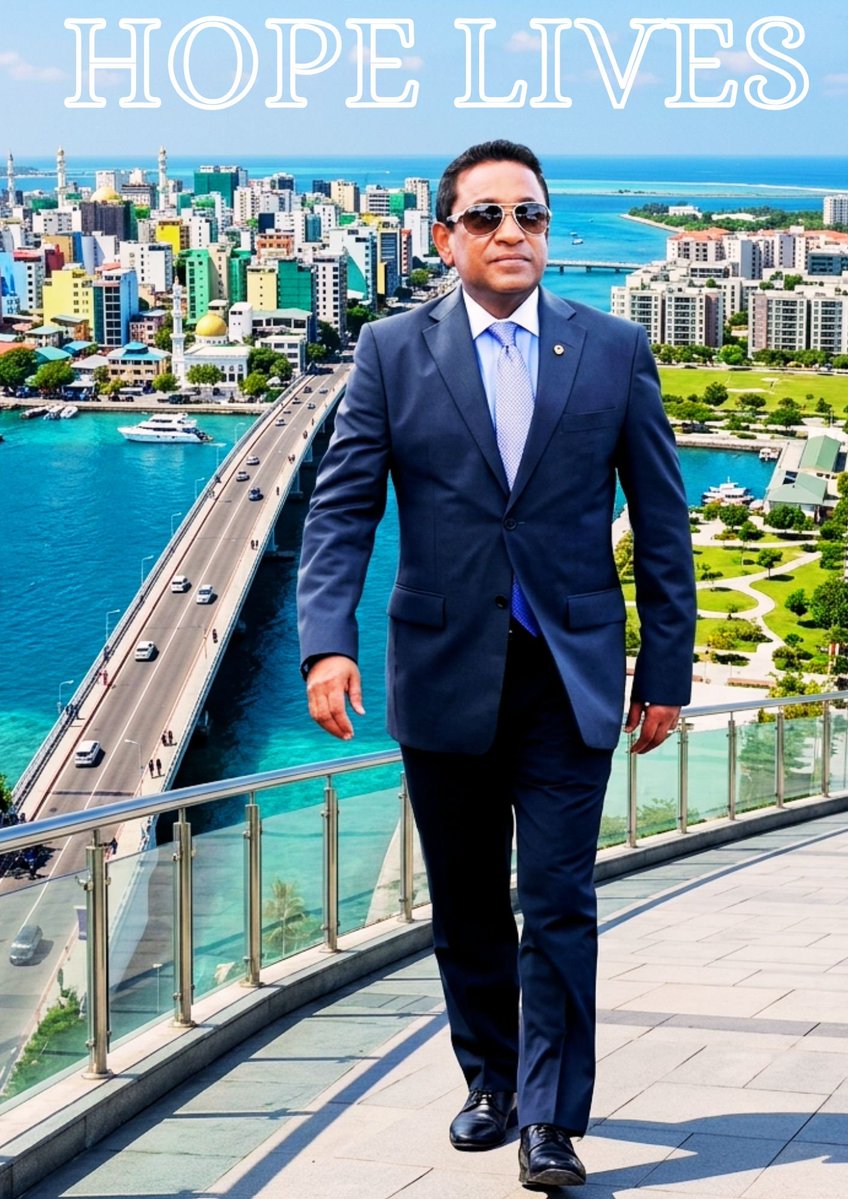 Maaniu18's tweet photo. މި ޤައުމު ގެ އިގްތިސާދު ހަމަ މަގަށް އަޅުއްވާ , މިޔަދު މި ފެންނަ ލޮލަށް ފެންނަ ހުރި ތަރައްޤީ ގެނުވައި , ރައްޔިތުންގެ  ޖީބުތައް ތަނަވަސް ކޮށްދެއްވި ހަމަ އެކަނި  ލީޑަރަކީ  @prz_ymn ކަން ޔަޤީން !  #HOPELIVES
އިންޝާﷲ #RY2028 https://t.co/IqIPXN6TTT