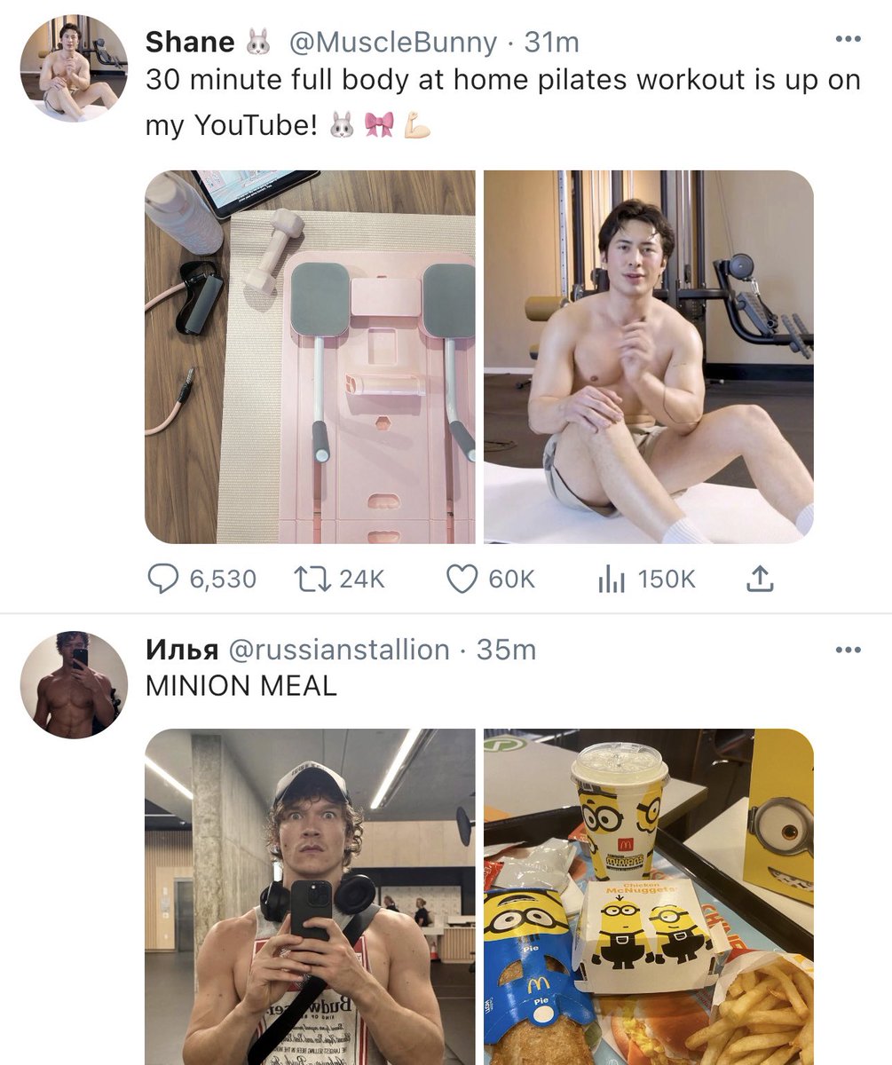 mysweetbuny's tweet photo. Gym Influencers Hollanov 🐰🐻🎀 https://t.co/emWSucnuLL