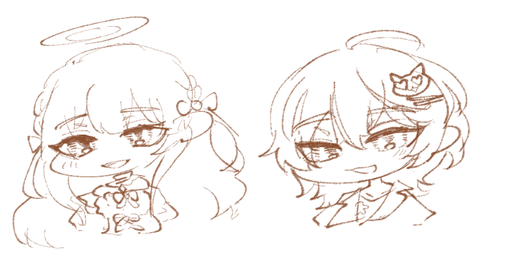 konbu_simetai's tweet photo. こっちは合間に描いてたらくがきこれくしょん！ https://t.co/K41rjKdSil