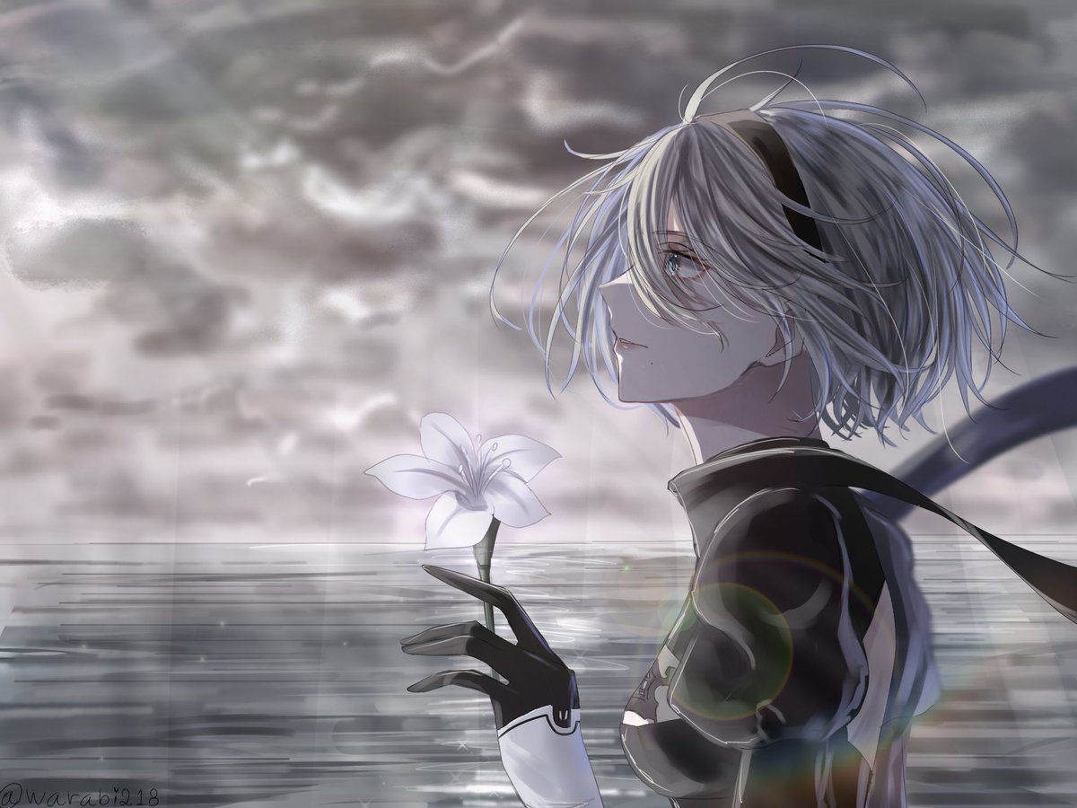warabi218's tweet photo. NieR:Automata Ver1.1a Chapter.8／2B

「静カナ海トヒトツノ祈リ」

 #ニーアオートマタ  #ニーア  #NieR https://t.co/7nfgfFkl3Y