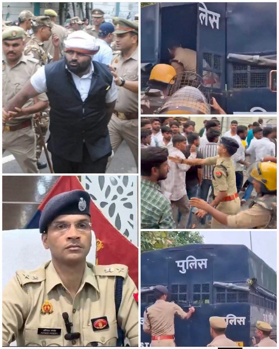 Rationalbahujan's tweet photo. जब बिहार में पुलिस बनाम  #तिवारी हो पुलिस ने  गलत किया 
 किन्तु मेरठ में जब पुलिस बनाम #जाटव हो तो पुलिस
सही होगी !

स्टोरी में जरासा ही तो फर्क है :-

तिवारी पुलिस पर गोलियां चला दौड़ा रहा था और जाटव
निहत्था बैठा  न्याय मांग रहा था!

#मेरठ 
#ललितागौतम 
#रविगौतम 
#SSP_अविनाश_पांडेय_को_बर्खास्त_करो