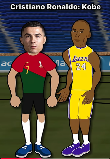 MayaFan53362's tweet photo. Just saw a YT short titled "The Soccer Equivalent to NBA Legends" and ngl I found this comparison fitting for a #specific reason https://t.co/Gj904vIPto