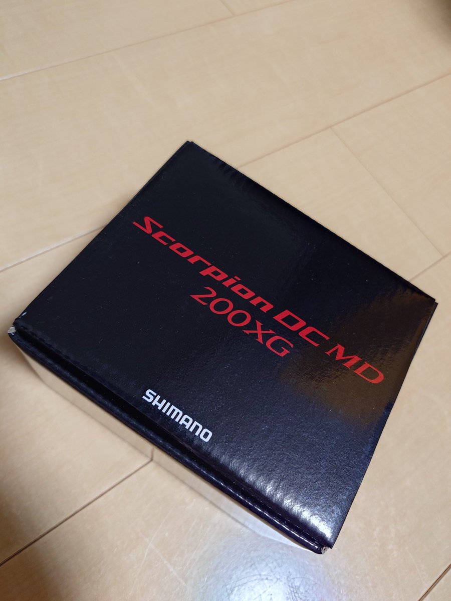 kx850's tweet photo. 今シーズン夏モデルのリールが届いた。
初めてのDCリール
淡水海水のビックベイトやシーバス用かな https://t.co/dE3RGxOlmW