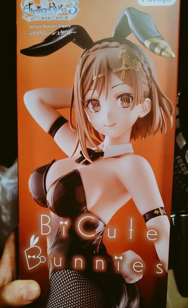 hidaka27's tweet photo. リビングがバニーフィギュアだらけになってしまう… https://t.co/6YMId6TOL0
