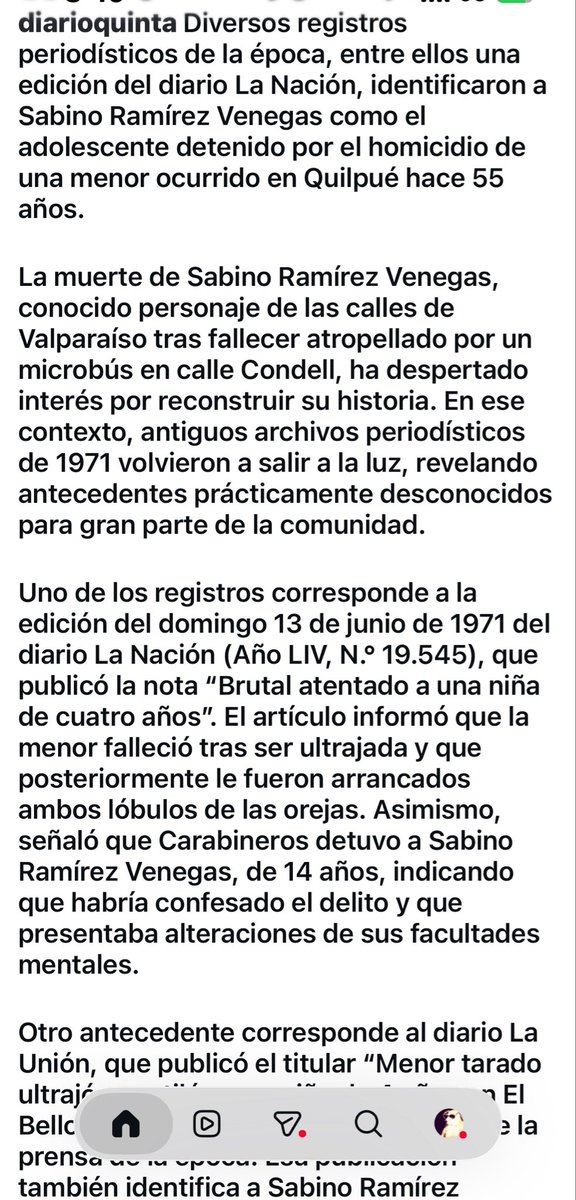 no_tan_obvia's tweet photo. Oye pero!?!?! El famoso Sabino que murió atropellado, asesinó y violó a una niña de 4 años en los 70s  😱 #valparaiso https://t.co/GR30QSvWvT