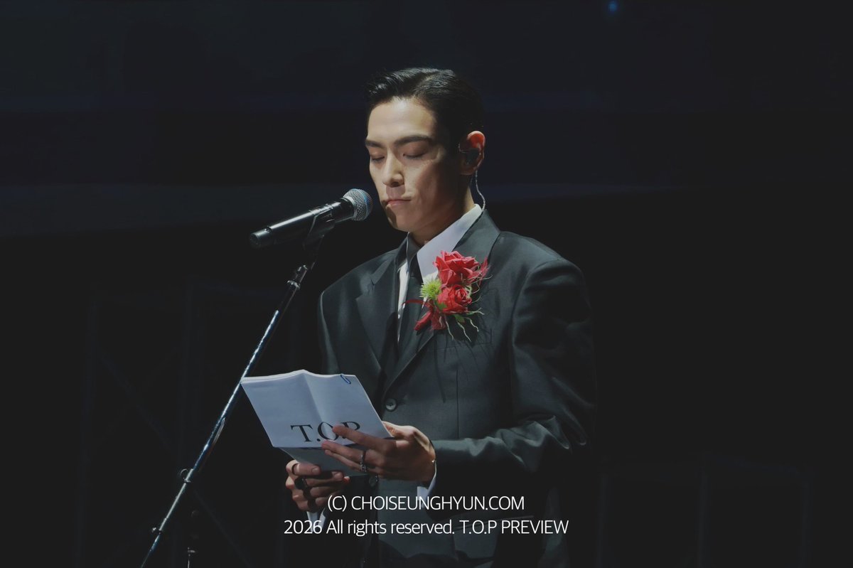 choidot's tweet photo. [PREVIEW] 260709  #TOP JAPAN FANMEETING2026 -RE:UNION(再会)

날 이렇게 울리나 ㅠㅠㅠㅠㅠ 

#탑  #최승현  #CHOISEUNGHYUN 
#우리의REUNION_WITHTOP https://t.co/DOUIeoUPKI
