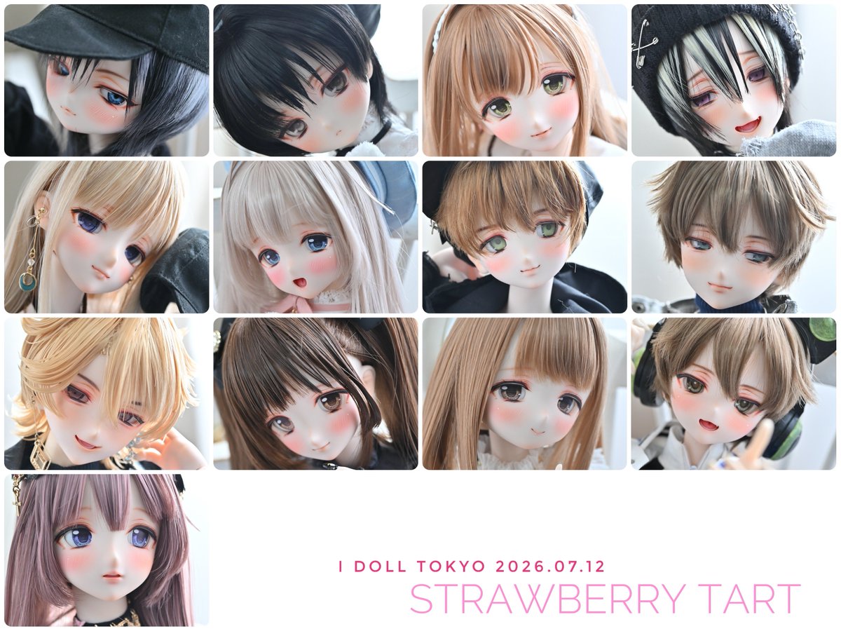sanasana_088's tweet photo. ■2026.07.12  アイドール東京

　　ストロベリータルト＋METEO  RITE
　
【ブースNo.】

G25-27

【販売物】

・カスタムヘッド
・ケモ耳パーツ
・ラベルアイ

※全て先着順での販売です

ヘッド、アイ、ケモ耳詳細はツリーに繋げます
↓↓↓↓↓↓↓

 #アイドール東京
#ストロベリーっ子 https://t.co/hbWlTe2BvR