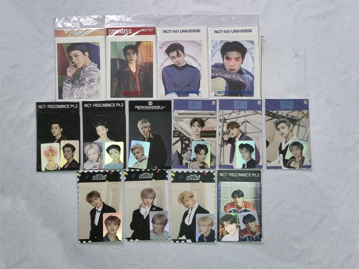 onyourGY's tweet photo. HOLOGRAM  โฮโลแกรม

Hello future
Universe
Boom
Reload
Resonance 
เจโน่ แจฮยอน แฮชาน แจมิน จีซอง  

เหมา 14 ชิ้น 1,500 รวมส่ง

#ตลาดนัดnct 
#ตลาดนัดอซท
#ตลาดนัดnctdream
#ตลาดนัดnct127 https://t.co/ExLcVFrTRP